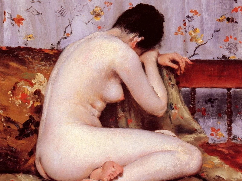 1849-William Merritt Chase - Maddalena moderna 1888